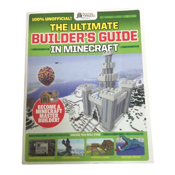 Games Master presents the ultimate builders guide in Minecraft two books Builder - Picture 2 of 10